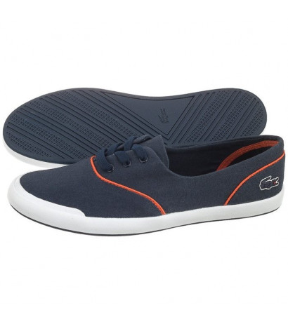 Lacoste Lancellin Lace 3 Eye NVY ORG 7 31SPW0045325 LC238 A shoes