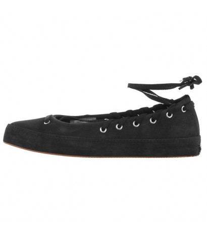 Converse All Star Rina OX Black/Silver 563506C (CO379-a) bateliai