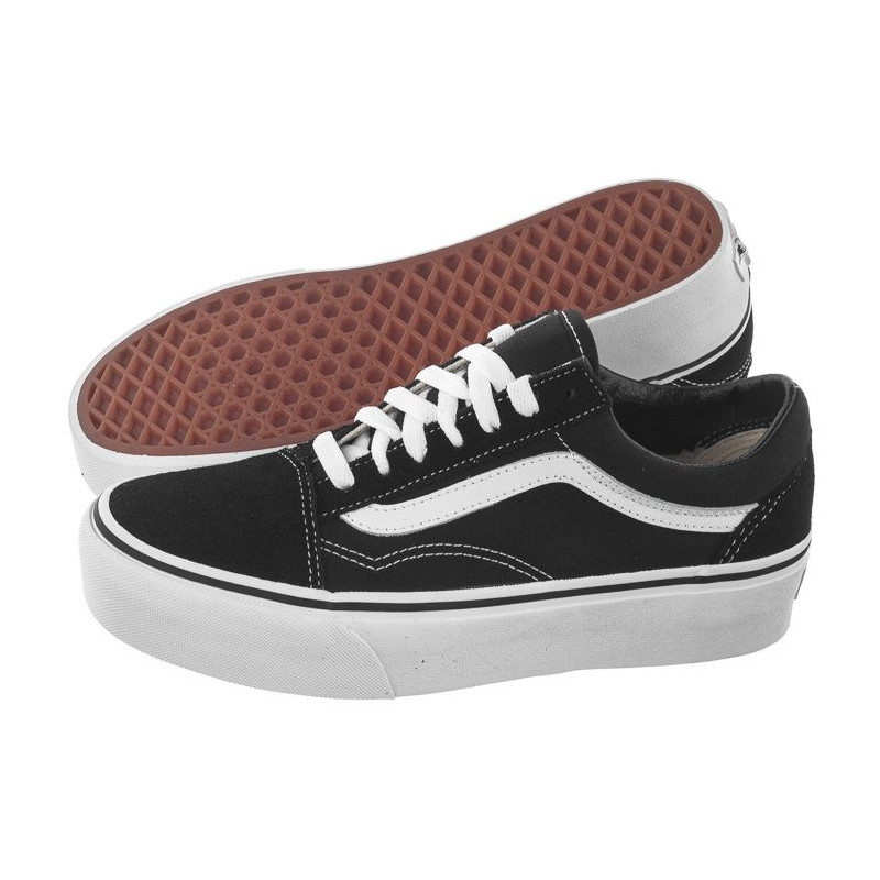 Vans Old Skool Platform Black/White VN0A3B3UY281 (VA294-a) bateliai