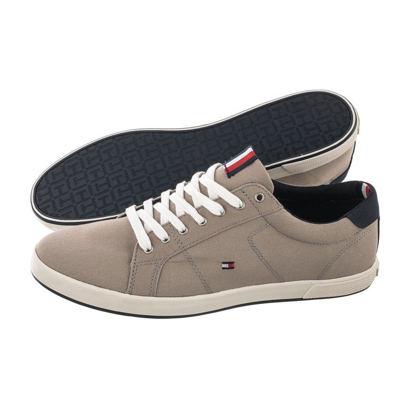 Tommy Hilfiger Iconic Long Lace Sneaker FM0FM01536-AEP Stone (TH112-b) bateliai