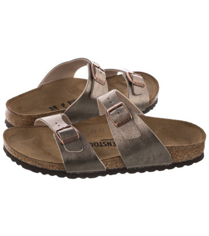 Birkenstock Sydney Graceful Taupe 1016169 (BK47-c) šlepetės