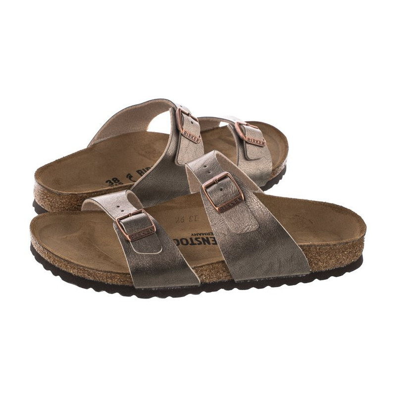 Birkenstock Sydney Graceful Taupe 1016169 (BK47-c) šlepetės