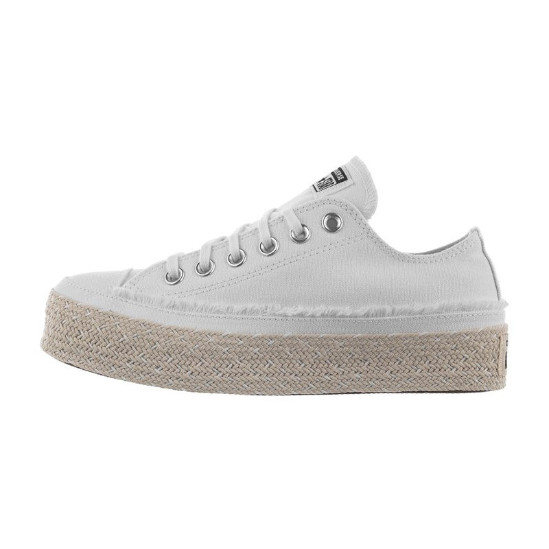 Converse CT All Star Espadrille OX White/Black/Natural 567686C (CO431-a) bateliai