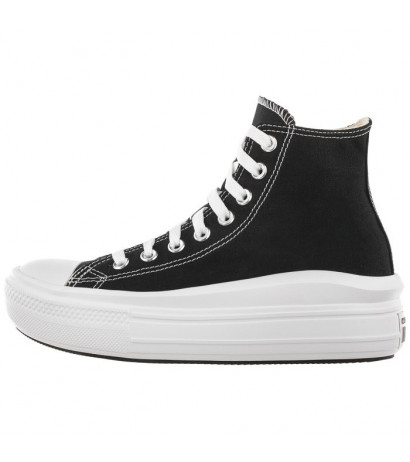 Converse CT All Star Move Hi Black/Natural Ivory/White 568497C (CO448-a) bateliai