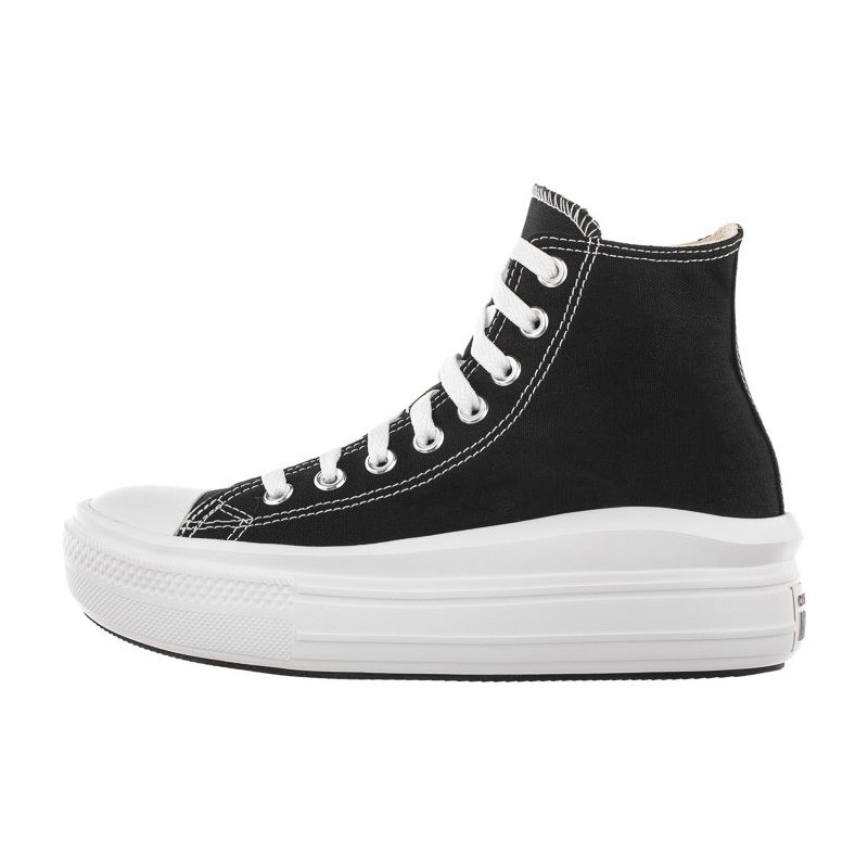 Converse CT All Star Move Hi Black/Natural Ivory/White 568497C (CO448-a) bateliai