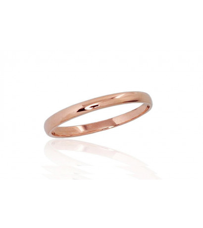 Gold wedding ring 1100541(Au-R), Red Gold 585°