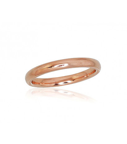 Gold wedding ring 1100724(Au-R), Red Gold 585°