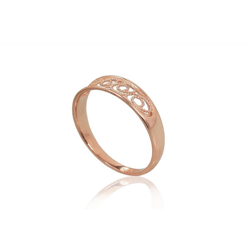 Gold ring 1100800(Au-R), Red Gold 585°