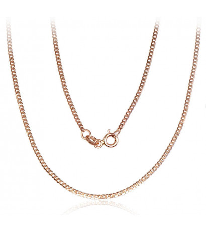 Gold chain Curb 1.2 mm ,...