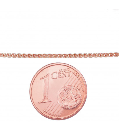 Gold chain Spiga 1,2 mm 1400041(Au-R), Red Gold 585°