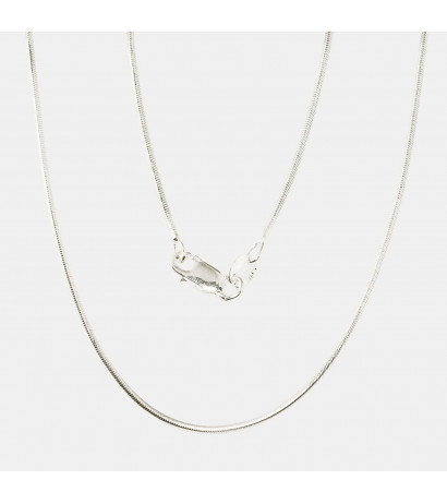 Silver chain Snake 1.1 mm...