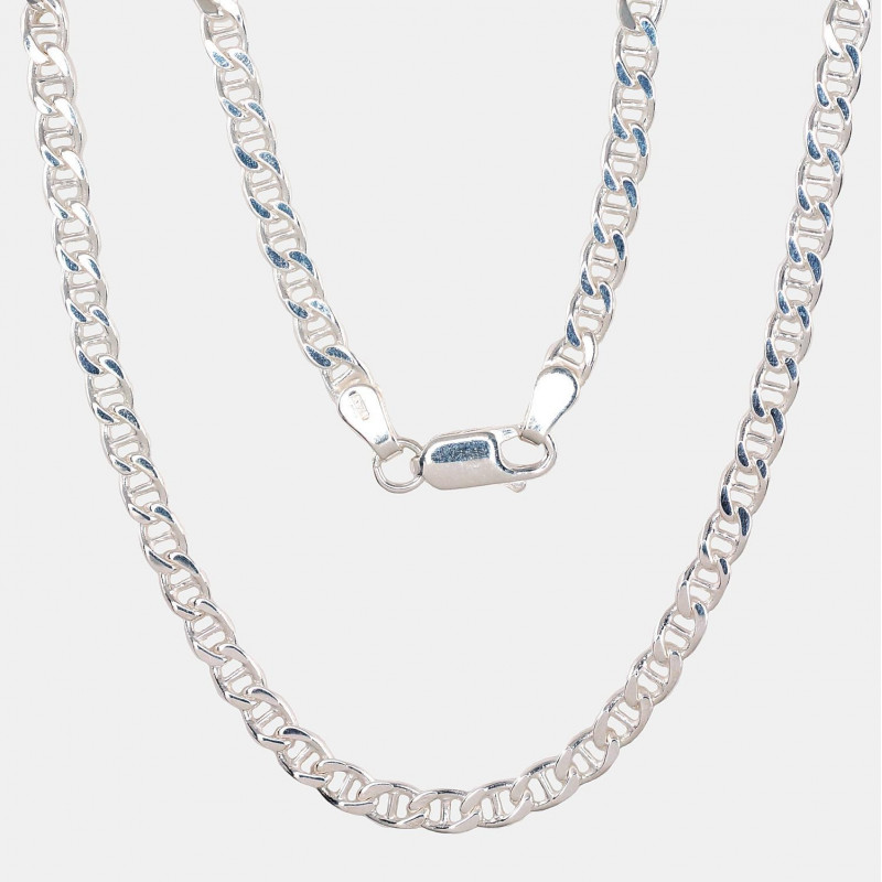 Silver chain Marina 3.9 mm , diamond cut 2400080, Silver 925°