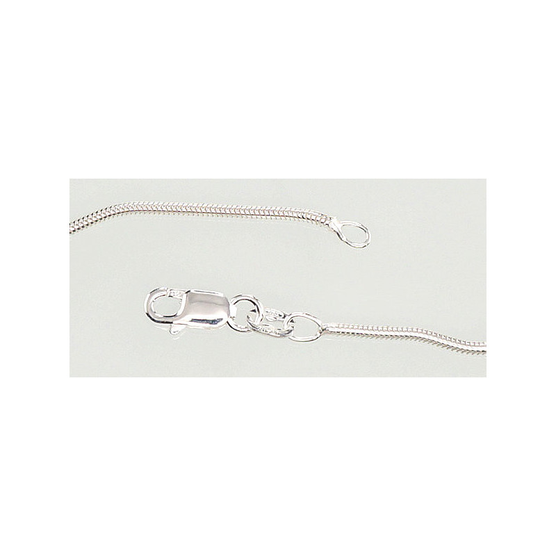 Silver chain Snake 1,5 mm 2400081, Silver 925°