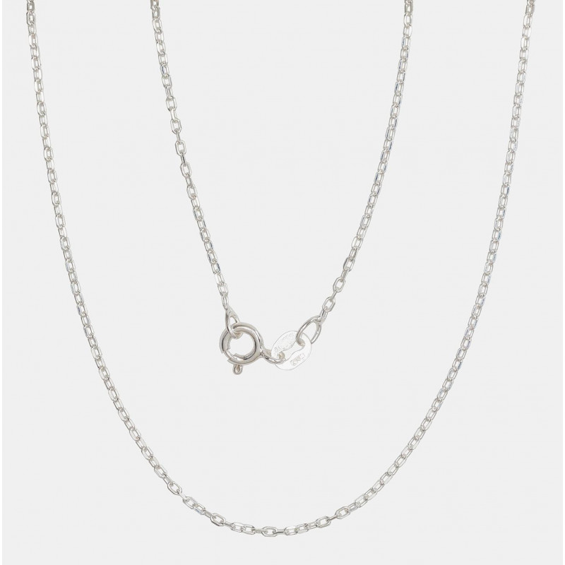 Silver chain Anchor 1 mm , diamond cut 2400084, Silver 925°