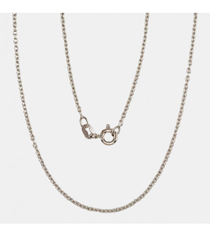 Silver chain Anchor round...