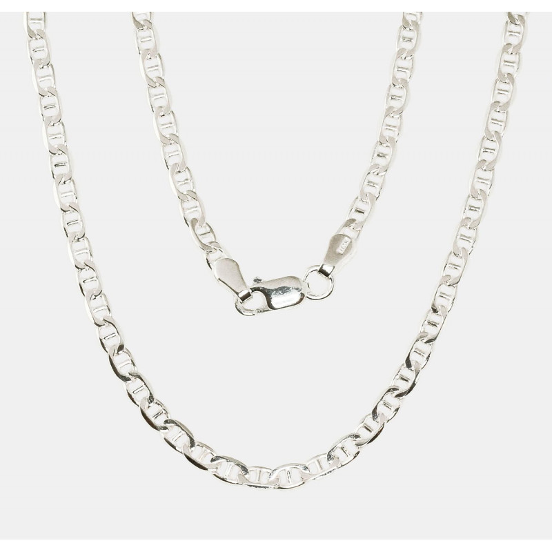 Silver chain Marina 3 mm , diamond cut 2400103, Silver 925°