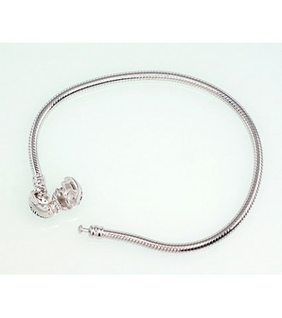 Silver bracelet 2600274(PRh-Gr), Silver 925°, Rhodium (Plating)