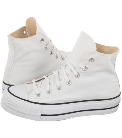 Converse CT All Star Lift Hi White/Black 560846C (CO468-a) bateliai