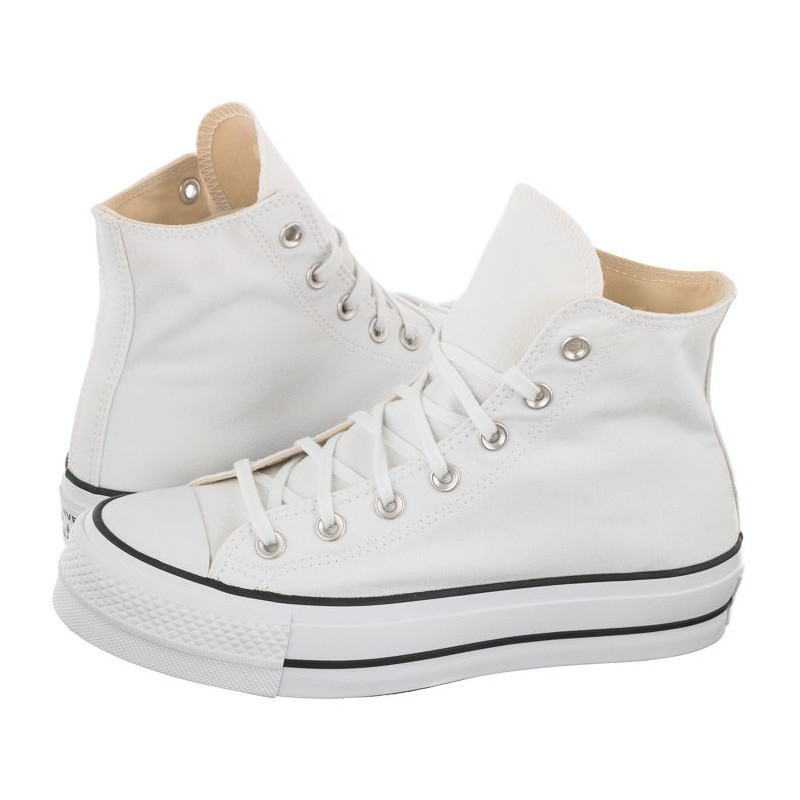 Converse CT All Star Lift Hi White/Black 560846C (CO468-a) bateliai