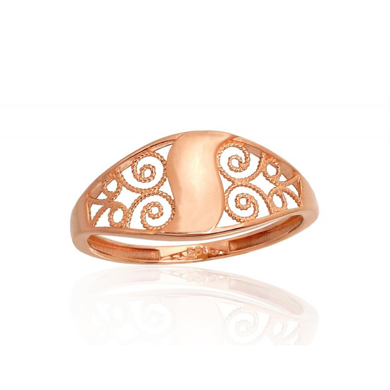 Gold ring 1100939(Au-R), Red Gold 585°