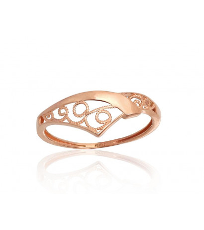 Gold ring 1100940(Au-R), Red Gold 585°