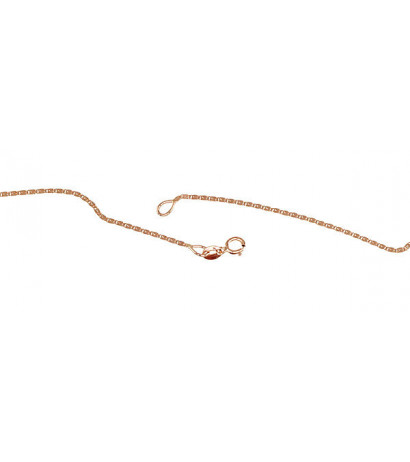 Gold chain Snail 1.15 mm 1400039(Au-R), Red Gold 585°